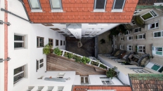 空中庭院，维也纳——城市公寓的开放阳台
